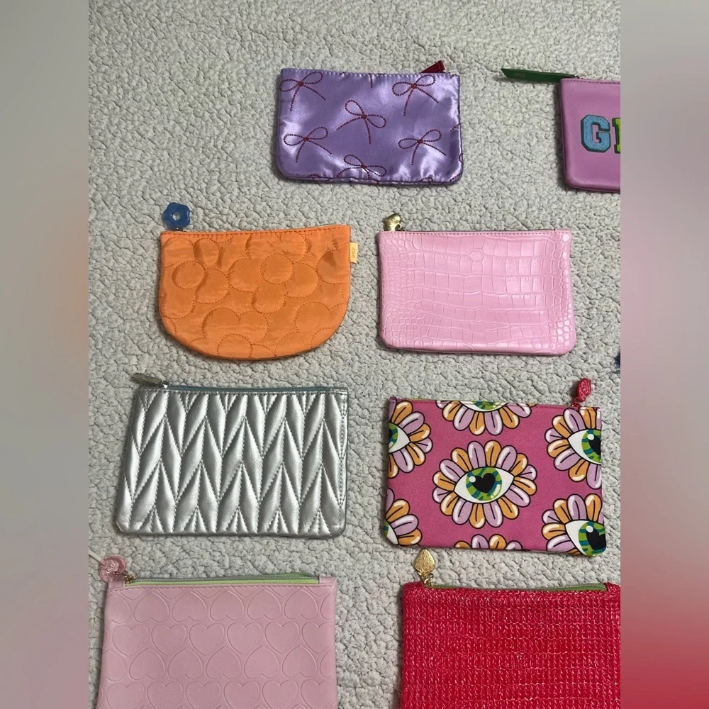 Assorted Small Cosmetic Ispy Pouches